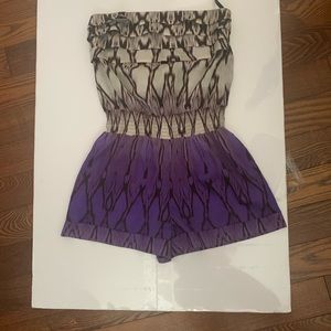 Bebe strapless romper